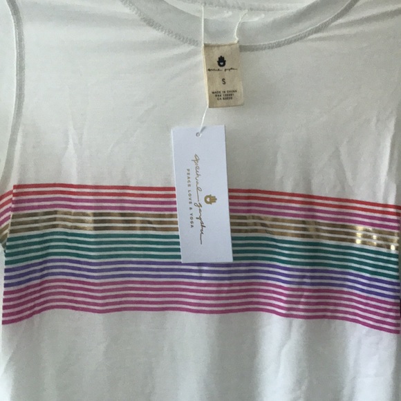 NWT Spiritual Gangster white sheer active long sleeve top - Picture 3 of 6